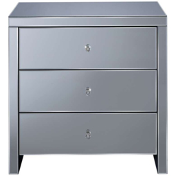 Birlea Seville 3 Drawer Mirrored Chest of Drawers - thumbnail 3