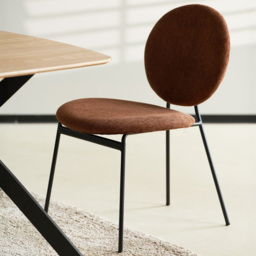 Maybury Set of 2 Burnt Orange Dining Chair