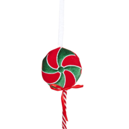 Marco Paul Lolli Candy Spiral Christmas Pendant