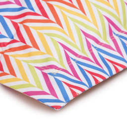 Kaikoo Cheveron Print Floor Cushion - thumbnail 3
