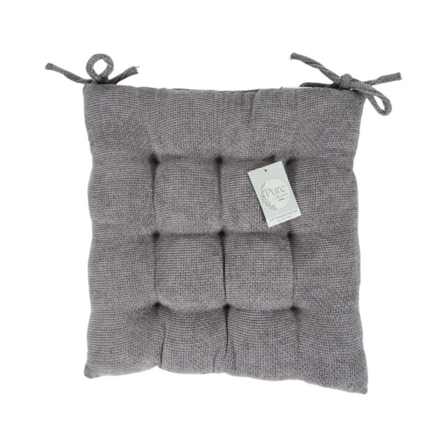 Soft Textured Seat Pad Grey - image 1