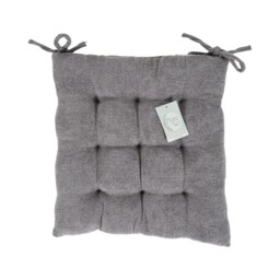 Soft Textured Seat Pad Grey - thumbnail 1