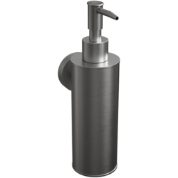 Rothley Round Brushed Silver Soap Dispenser 180ml