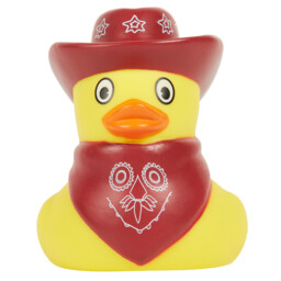 Cowboy Rubber Duck - Multicolour - thumbnail 1