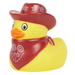 Cowboy Rubber Duck - Multicolour - thumbnail 3