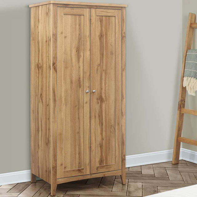 Hampstead 2 Door Wooden Wardrobe - image 1