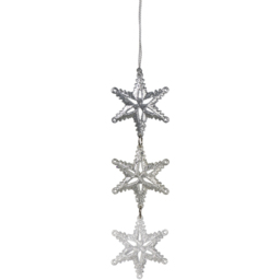 Single Sugar Wonderland Triple Star Ornament in Assorted styles - thumbnail 3