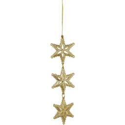 Single Sugar Wonderland Triple Star Ornament in Assorted styles - thumbnail 2