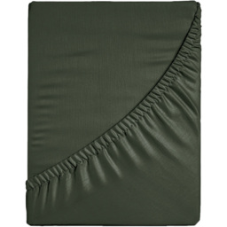 Velosso Microfibre Olive Double Fitted Sheet