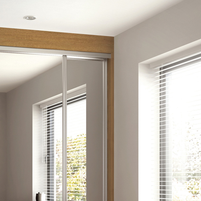 Spacepro Oak Sliding Wardrobe Multi Purpose Liner 2800 x 90 x 18mm - image 1