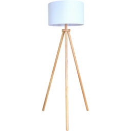 Arden White Tripod Floor Lamp - thumbnail 1