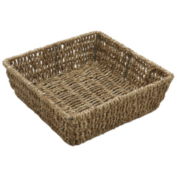 JVL Seagrass Square Storage Tray 3 Pack - thumbnail 4