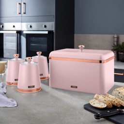 Tower 3 Piece Cavaletto Pink Canister Set - thumbnail 4