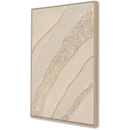 Textured Abstract Canvas Taupe - thumbnail 3