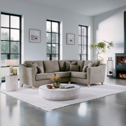 Marlon City Fossil 3 Seater Left Hand Corner Sofa - thumbnail 3