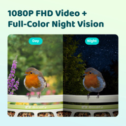 Birdfy Metal Outdoor Smart Bird Feeder with 1080p FHD AI Camera - thumbnail 4