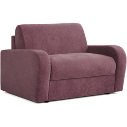 Jay-Be Deco Cosy Chenille Mauve Snuggler Sofa Bed with e-Sprung Mattress - thumbnail 2