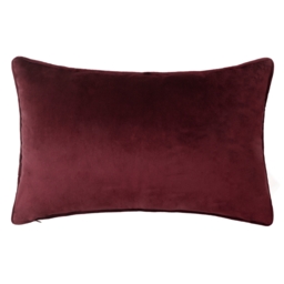 Embroidered Christmas Tree Velvet Cushion - 30x50cm - thumbnail 3
