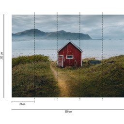 A.S Creation Nordic Cottage Digital Mural - thumbnail 4
