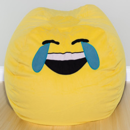 Kaikoo Gomoji Laugh Bean Bag - thumbnail 1