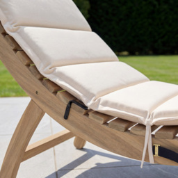 Artemis Home Solara Curve Beige Sun Lounger - thumbnail 4