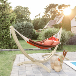 Amazonas Paradiso Terracotta Premium Traditional Cotton Garden Hammock Only XXL - thumbnail 3