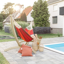 Amazonas Paradiso Terracotta Premium Traditional Cotton Garden Hammock Only XXL - thumbnail 4