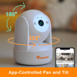 Toucan Seek Indoor Pan and Tilt Camera - thumbnail 4