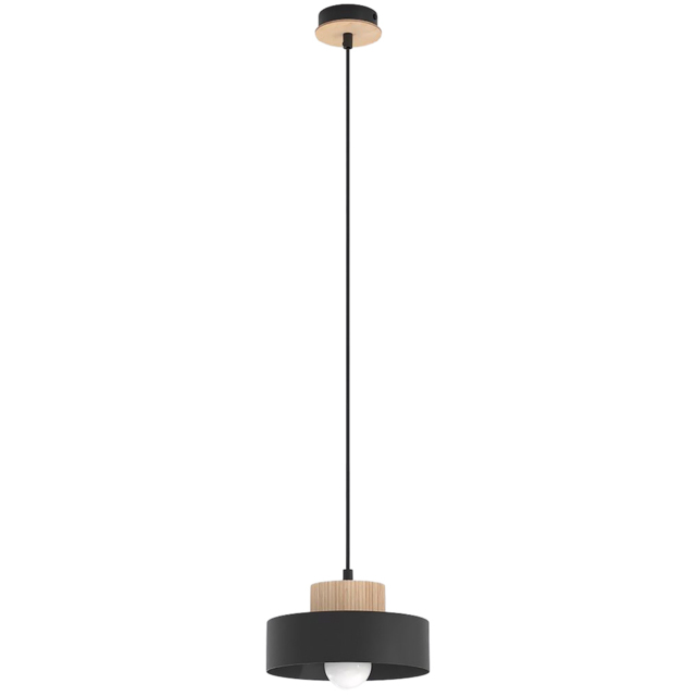 Emibig Kivi Black E27 LED Small Pendant Lamp - image 1