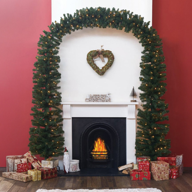 8ft Pre Lit Christmas Tree Arch - image 1