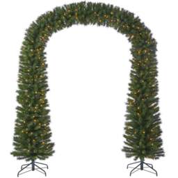 8ft Pre Lit Christmas Tree Arch - thumbnail 3