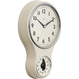 Acctim Kitchen Time Cream Clock and Timer - thumbnail 3