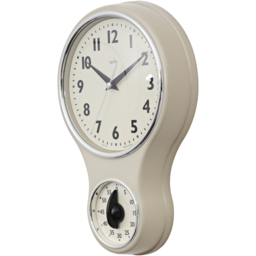Acctim Kitchen Time Cream Clock and Timer - thumbnail 2