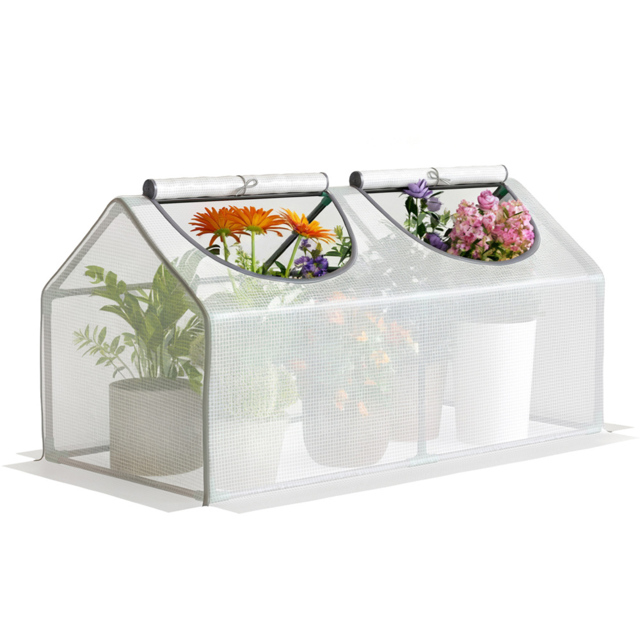 Outsunny PE Cover Greenhouse 3.9 x 1.9ft - image 1