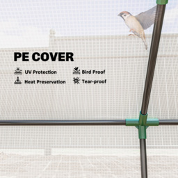 Outsunny PE Cover Greenhouse 3.9 x 1.9ft - thumbnail 4