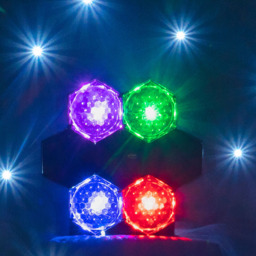 FX Lab 4 Way LED Light Effect with Bluetooth Speaker - thumbnail 4