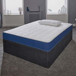 Extreme Comfort BlueVanta King Size Open Coil Spring and Memory Foam Hybrid Mattress - thumbnail 2