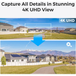 Reolink Advantage Series B740X 180 Degree 4K Wi-Fi Security Camera with Solar Panel and 64GB Card - thumbnail 3