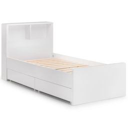 Julian Bowen Manhattan White Set of 2 Underbed Drawer - thumbnail 4