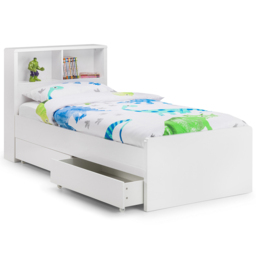 Julian Bowen Manhattan White Set of 2 Underbed Drawer - thumbnail 2