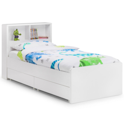 Julian Bowen Manhattan White Set of 2 Underbed Drawer - thumbnail 3