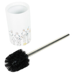 Seagull White Toilet Brush Holder - thumbnail 4