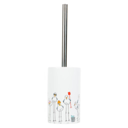 Seagull White Toilet Brush Holder - thumbnail 2