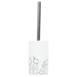 Seagull White Toilet Brush Holder - thumbnail 3