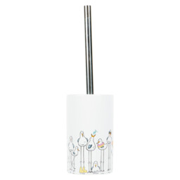 Seagull White Toilet Brush Holder - thumbnail 1