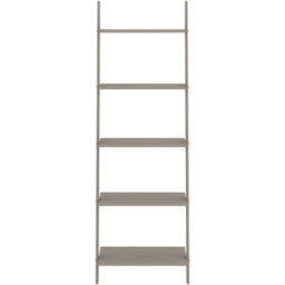 Core Products Corona 4 Shelf Grey Ladder Bookcase - thumbnail 2