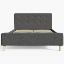 GFW Ashbourne King Size Grey Bed Frame - thumbnail 4