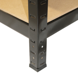 Monstershop Monster Racking Black T-Rax Heavy Duty Shelving Units 2 Pack - thumbnail 3