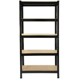 Monstershop Monster Racking Black T-Rax Heavy Duty Shelving Units 2 Pack - thumbnail 2