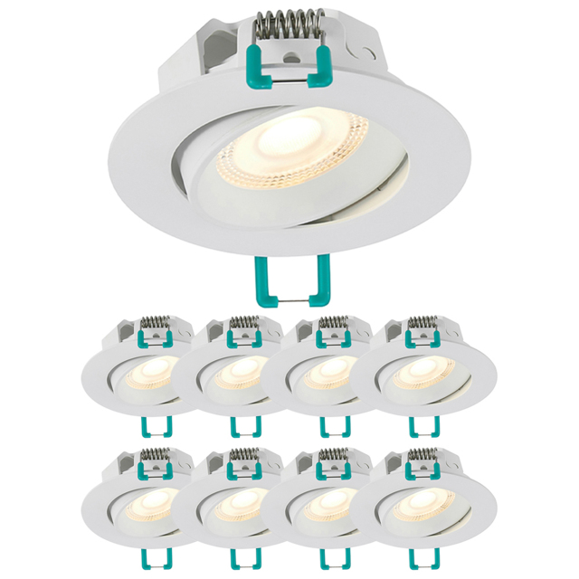 Sylvania SylSpot Neos White 4.8W LED Spotlight 9 Pack - image 1